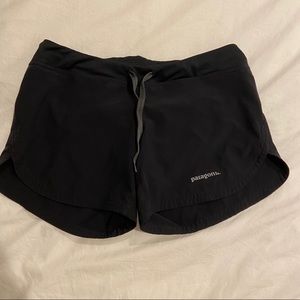 Black Patagonia shorts